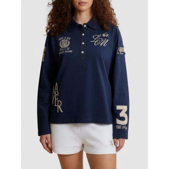 La Martina Polo Shirt Woman Navy